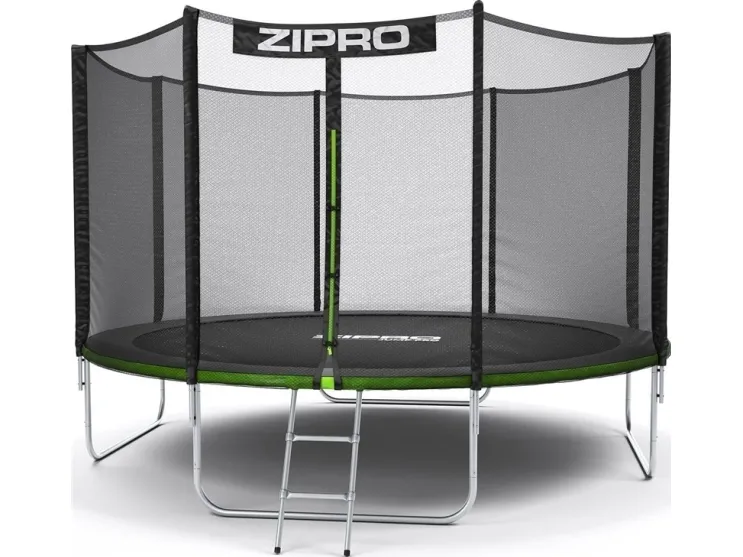 Zipro Trampolin med eksternt net 12FT 374cm   skopose