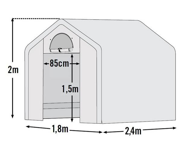 Shelter Logic Foliengewächshaus