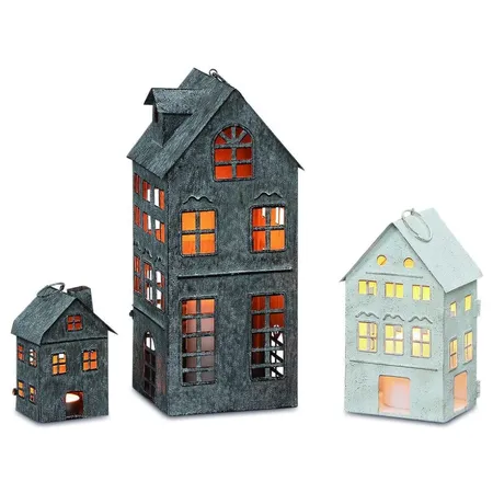 Boltze Firenza Windlichter / Laternen 3er Set