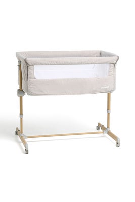 Moweo ELLIS Bedside Crib, Lysegrå
