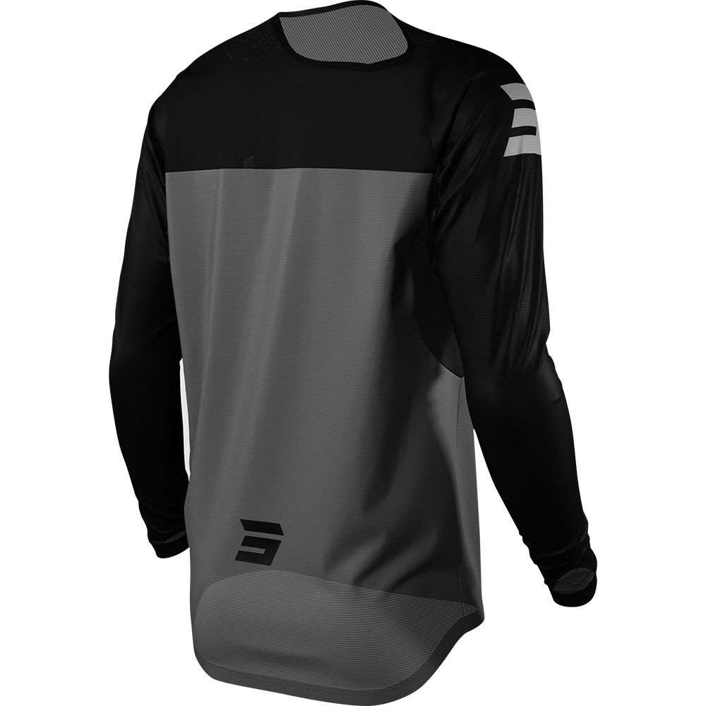 Shot - Maillot Contact Chase Gris / Noir