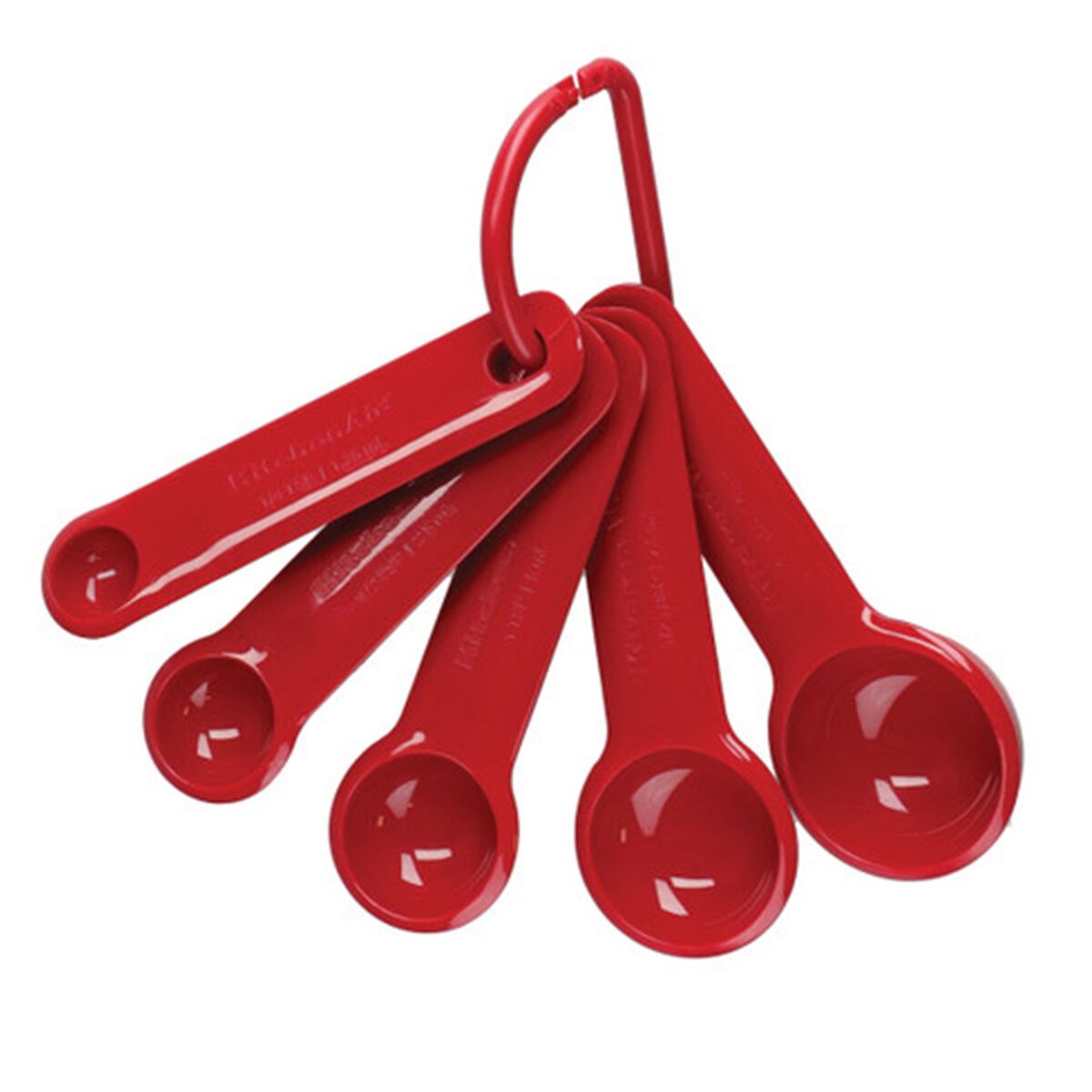 KitchenAid Måleskjeer 5 stk, empire red