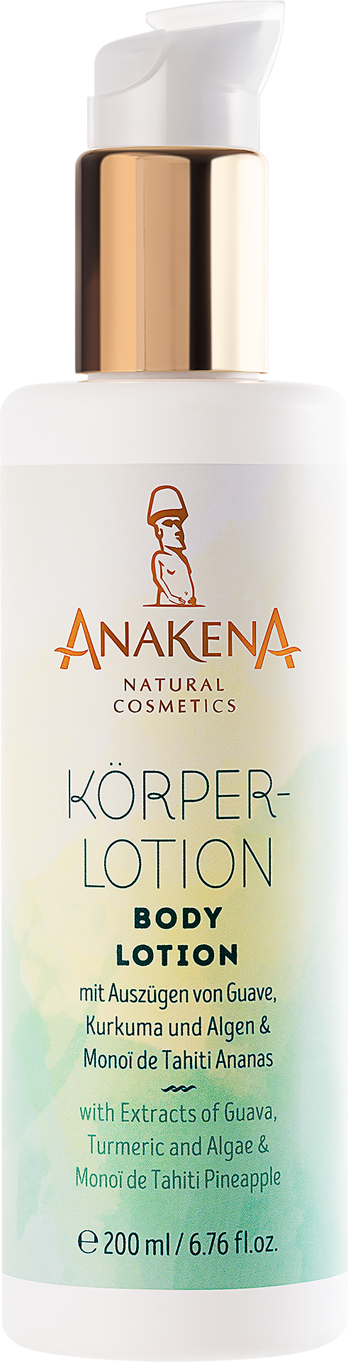 ANAKENA  Körperlotion mit Guave, Kurkuma & Algen, 200 ml