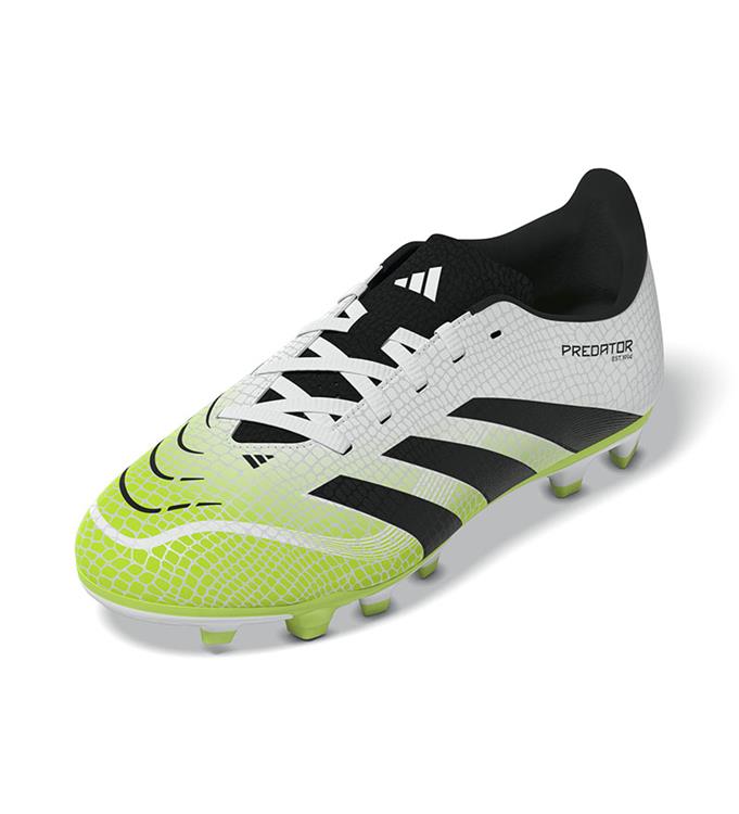 adidas PREDATOR CLUB FG/MG J JH8868 FTWWHT-CBLACK-LUCLEM