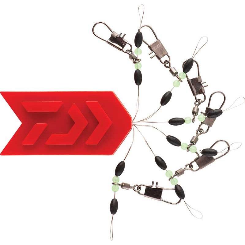 Kit Emerillon Agrafe Daiwa Fixation Empile Reglable