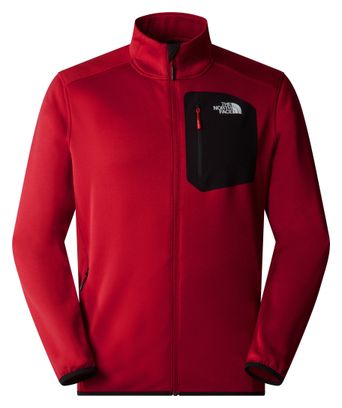 Polaire The North Face Crest Full Zip Rouge