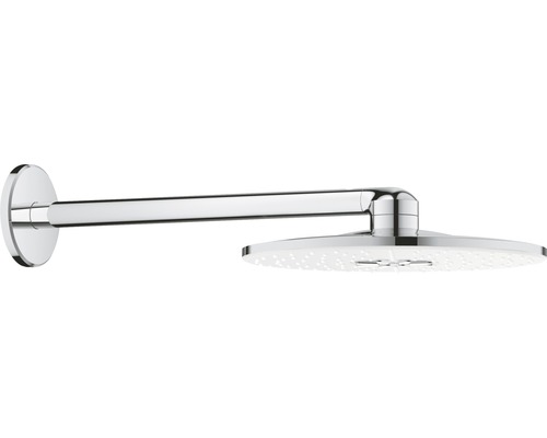 Hoofddoucheset GROHE Rainshower SmartActive 310 26475LS0 Ø 31 cm incl. douchearm 43 cm maanwit