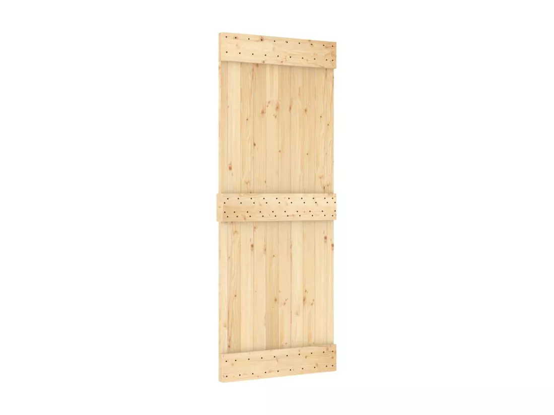 Porte NARVIK 80x210 cm bois massif de pin