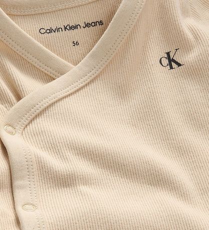 Calvin Klein Slå-om Body k/æ - Rib - Muslin