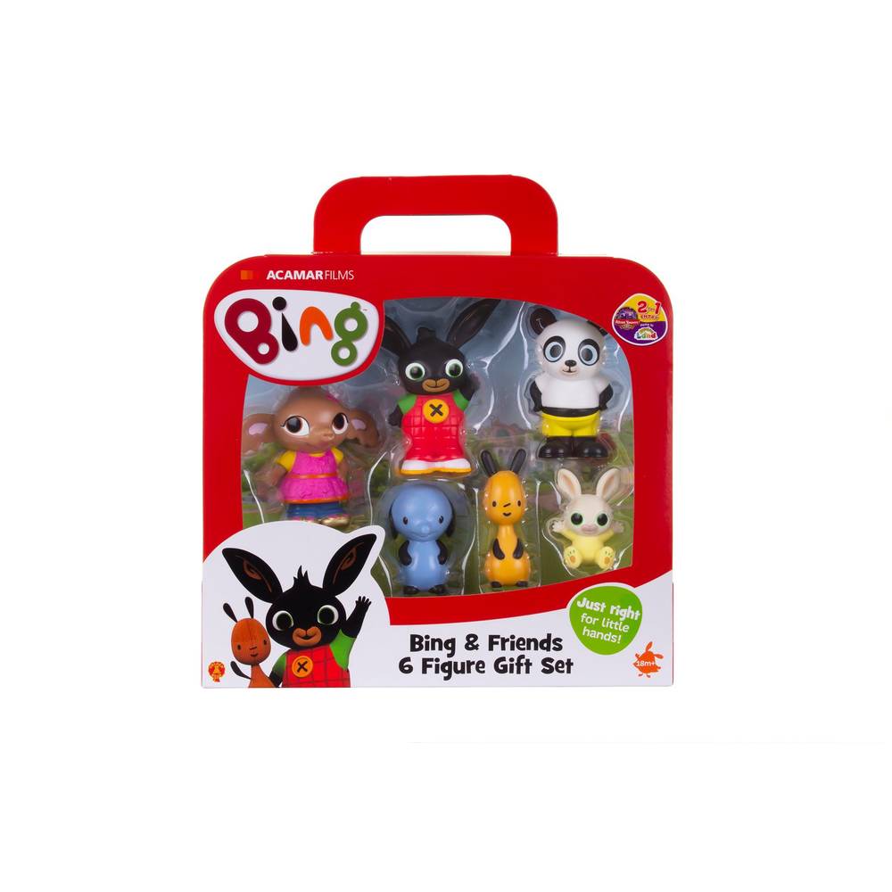 Bing koffer met 6 speelfiguurtjes