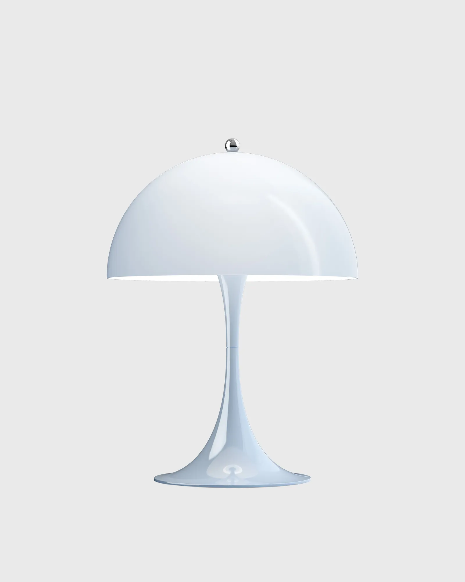 Louis Poulsen Panthella 250 Tischleuchte Pale Blue Acryl - UNIVERSAL PLUG