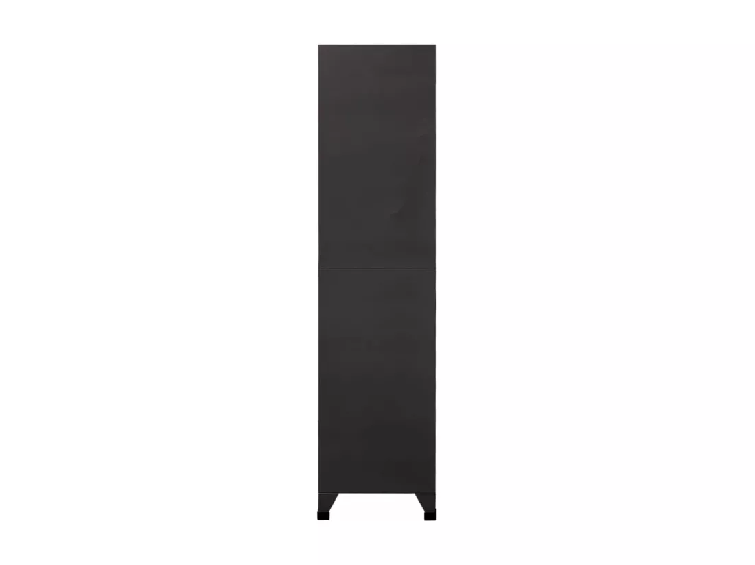 Armoire à casiers Anthracite 90x40x180 cm Acier