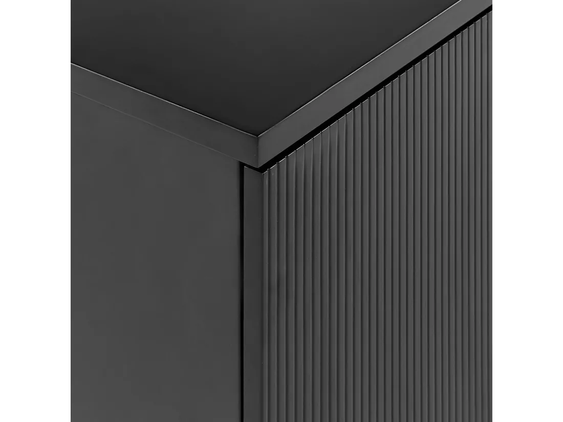 Meuble lavabo mural ALZIRA 80 cm 52 cm 40 cm Noir
