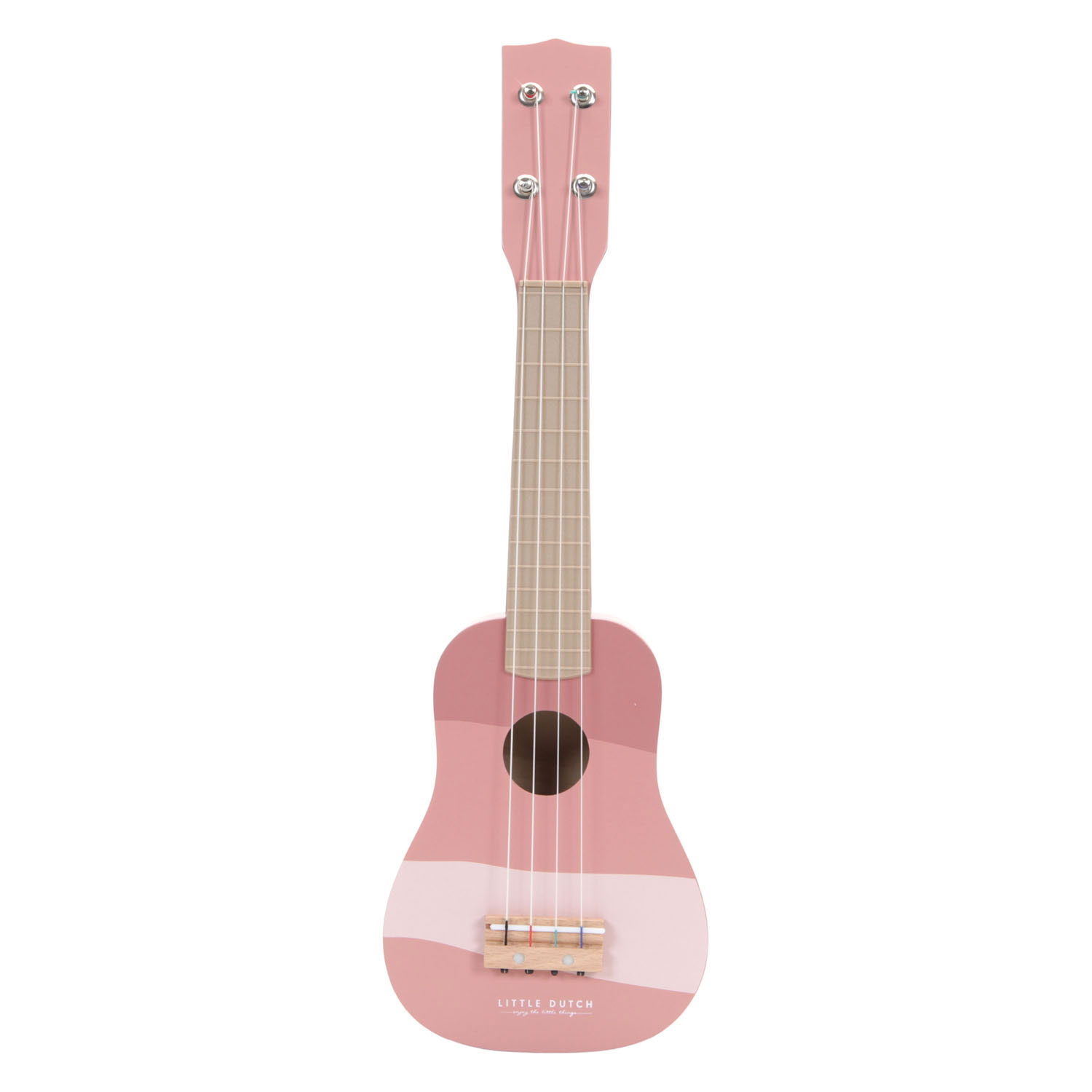 Little Dutch Houten Gitaar Roze