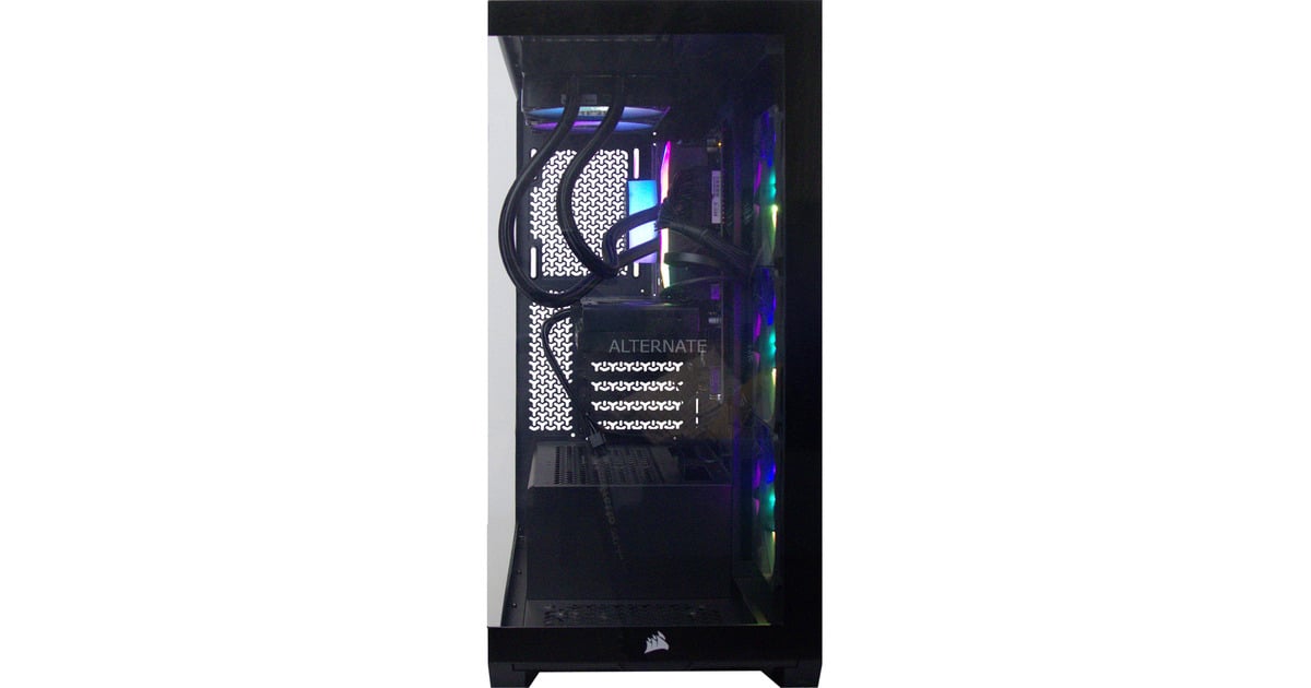 ALTERNATEThunderstorm Starter Ultra 5 - RTX 5060 Ti iCue Edition gaming pc  (Zwart | Core Ultra 5 245KF | RTX 5060 Ti | 32 GB | 2 TB SSD)