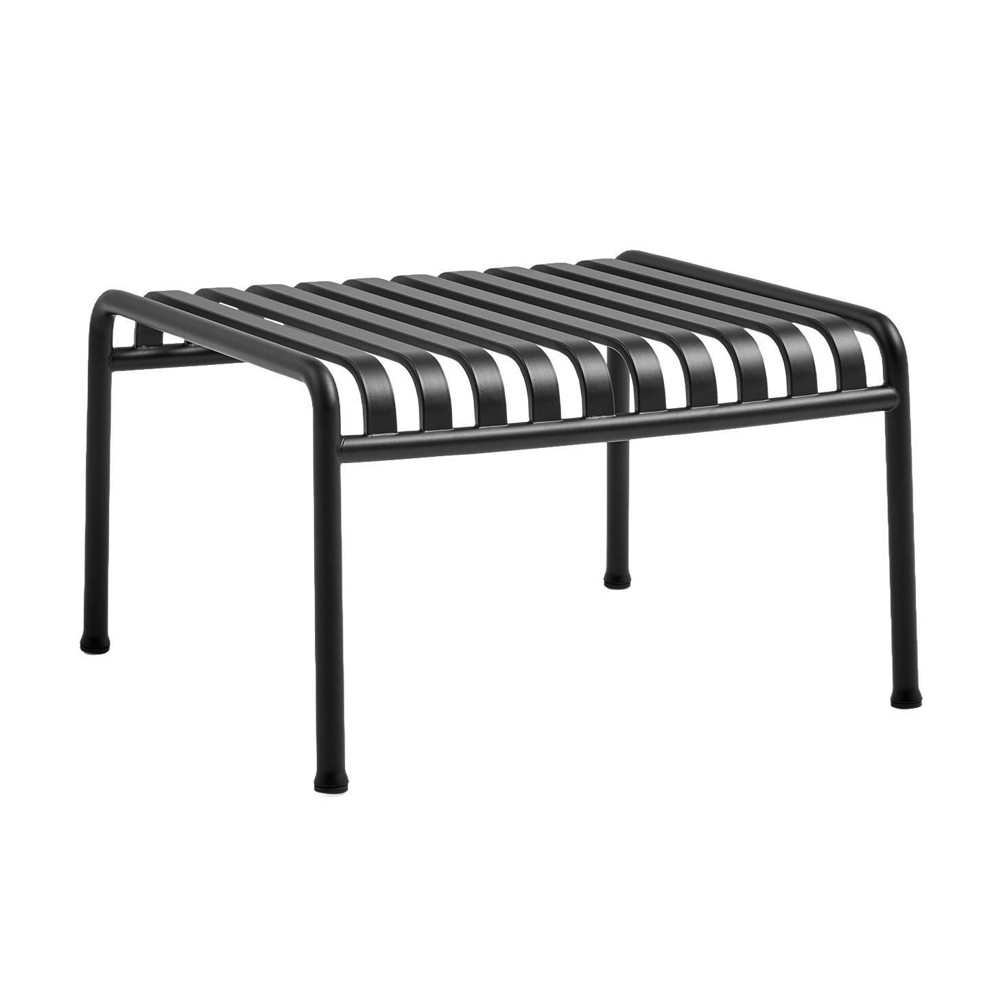 Voetenbank Palissade anthracite