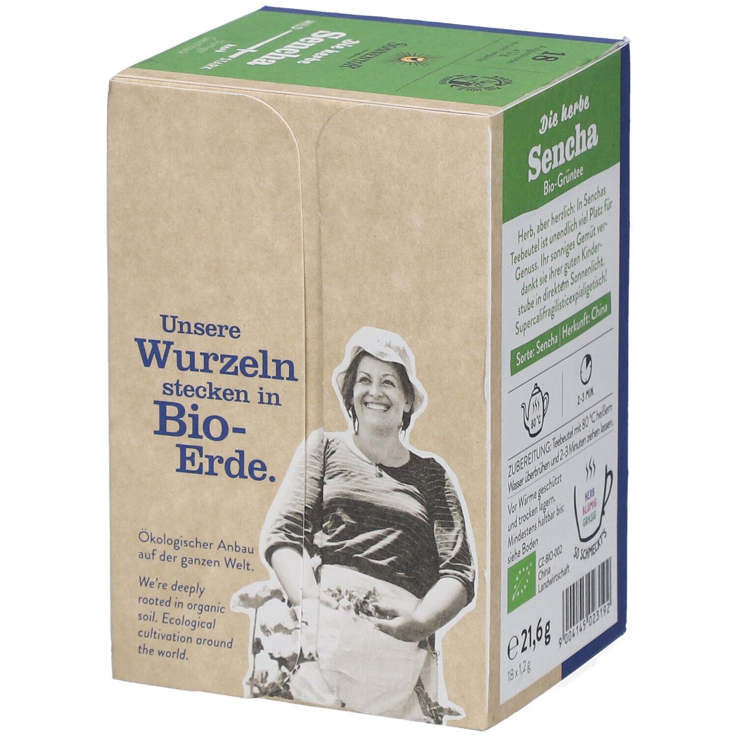 Sonnentor Die herbe Sencha Tee