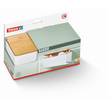 Tesa Baboo Opbergbox met deksel - 250 mm x 150 mm x 100 mm