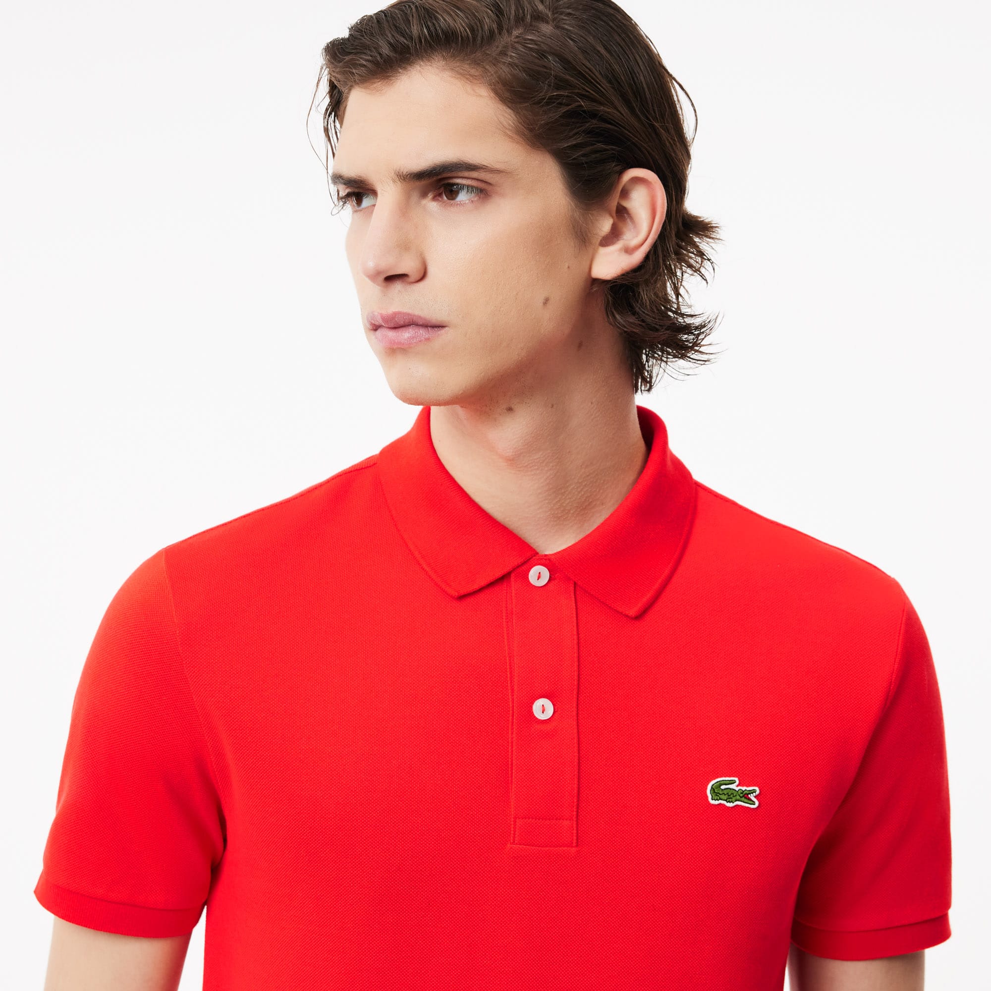 Original L.12.12 Poloshirt aus Petit Piqué Kurze Ärmel - Rot - Lacoste - Herren