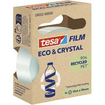 Film ruban adhésif ECO & CRYSTAL, 19 mm x 33 m