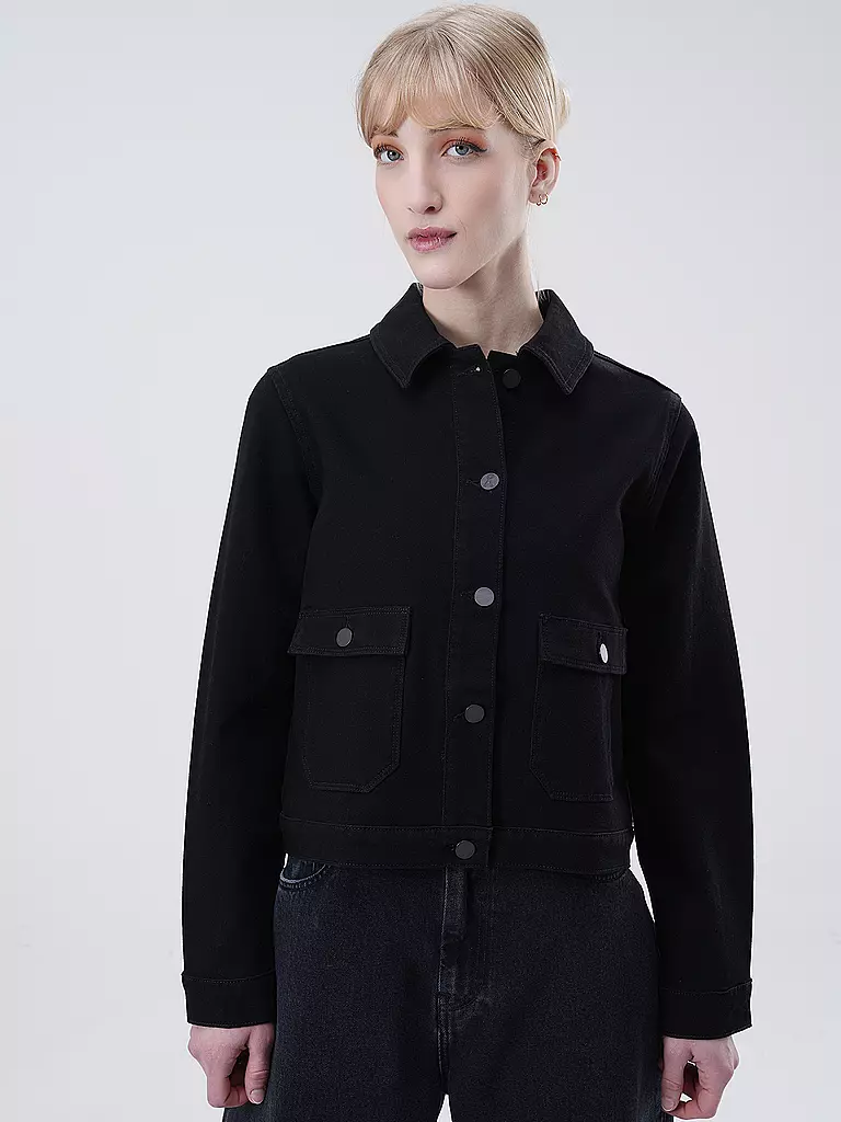 ARMEDANGELS Jeansjacke NELMAA schwarz
