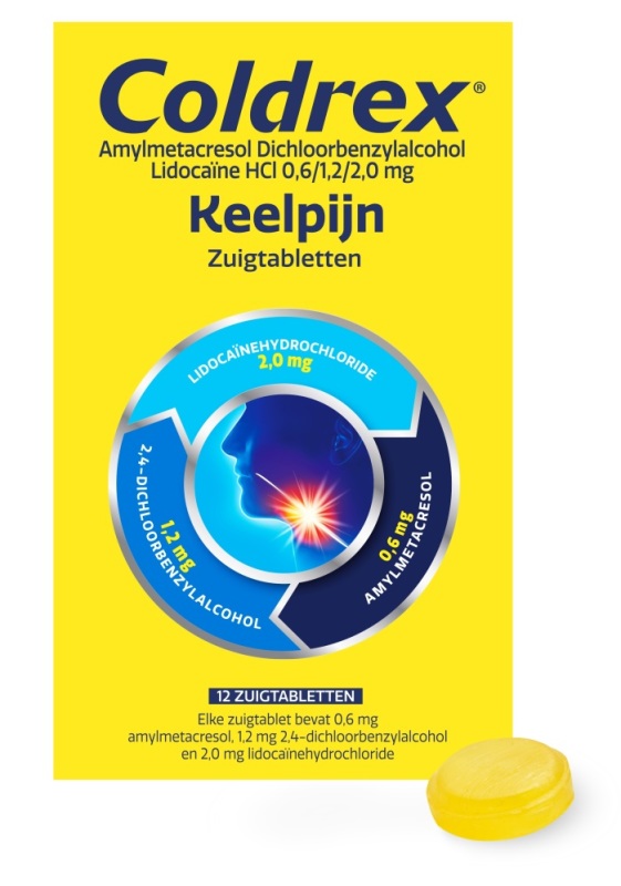 Coldrex Keelpijn 12st