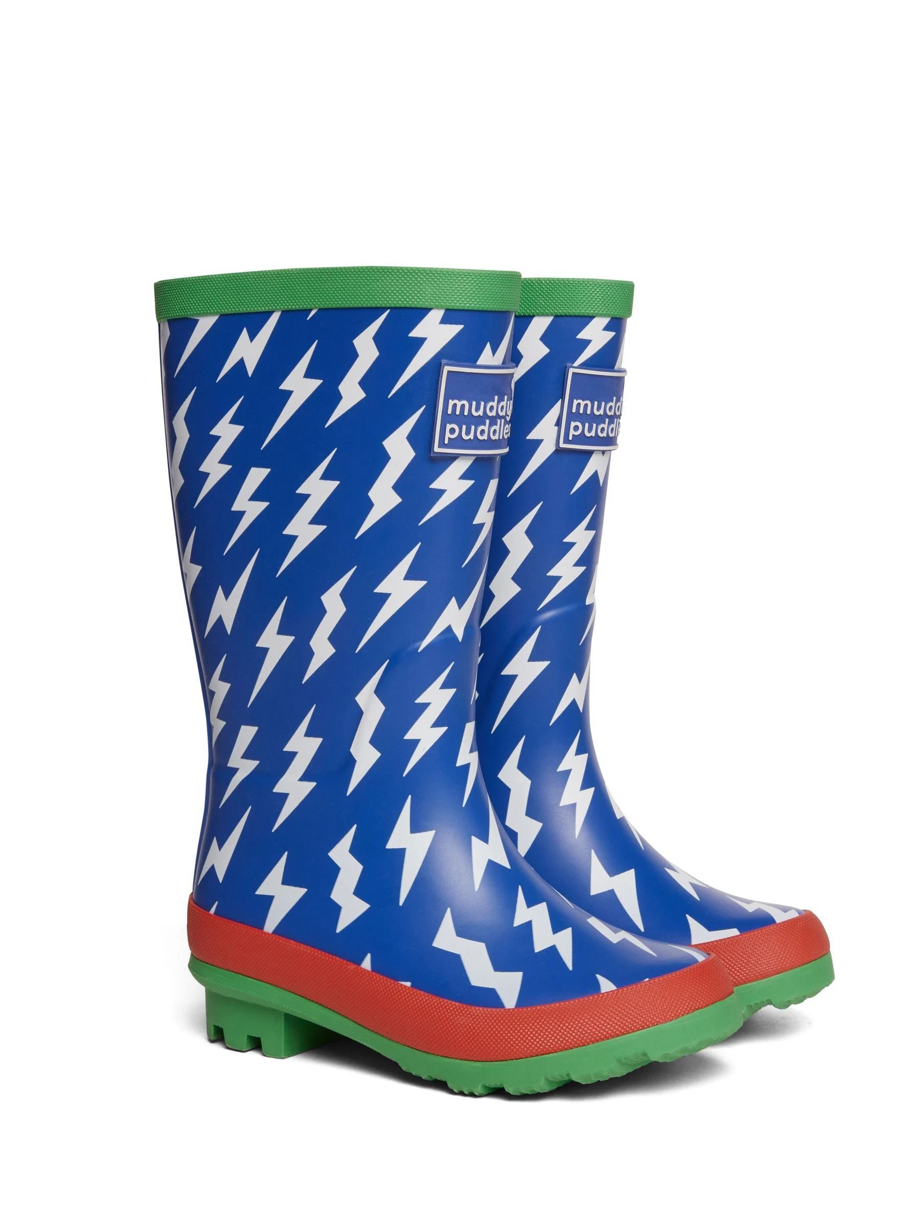 Blauw - Muddy Puddles plassenstamplaarzen