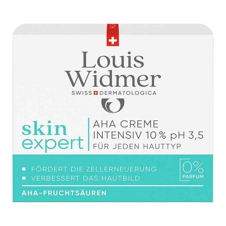 Widmer skinexpert AHA Creme 10% unparfümiert, 50 ml