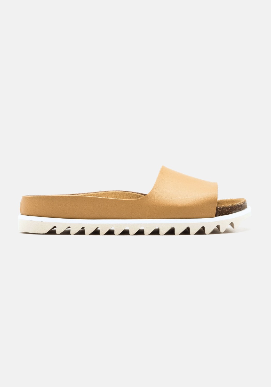 ekn footwear Sandale Palm Sandal Cognac Vegan