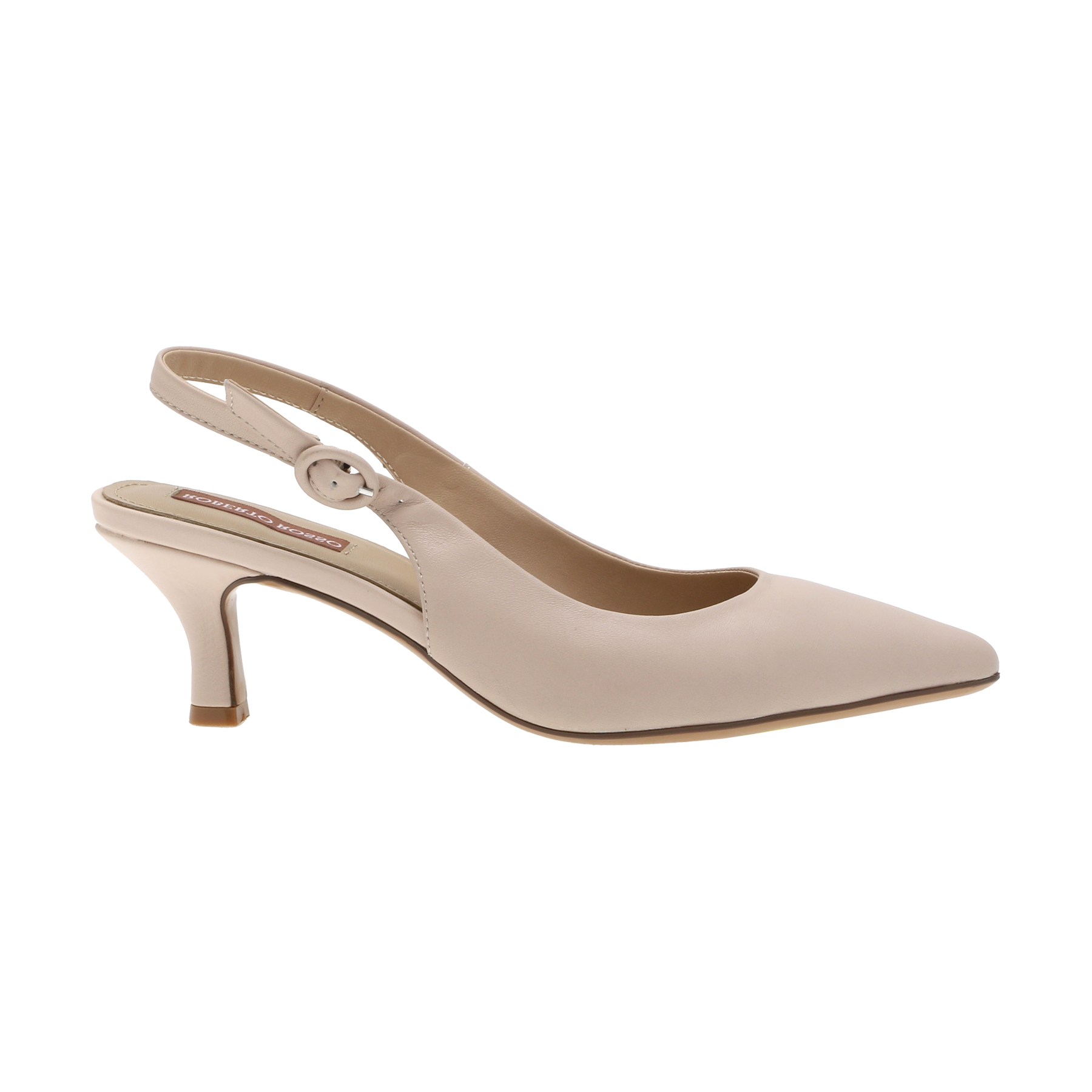 Falerone Slingback Heel Nude - Trapes Sko