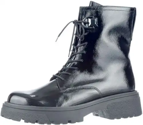 51.761.97 Gabor zwart lak - maat 9.5 veterboot zwart lak - maat 9.5 Calandschoen