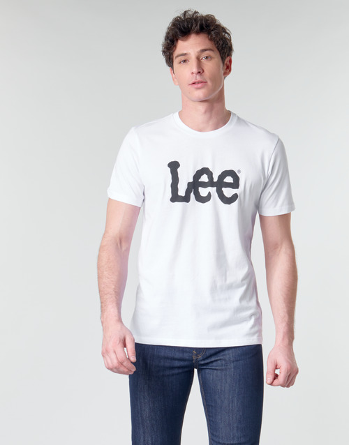 Lee - LOGO TEE SHIRT - Blanc