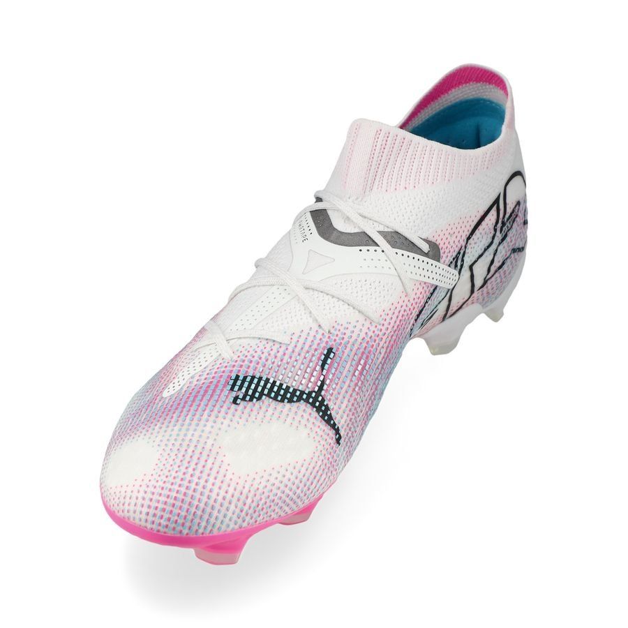 PUMA Future 7 Ultimate FG/AG Phenomenal - Blanc/Noir/Poison Pink Femme