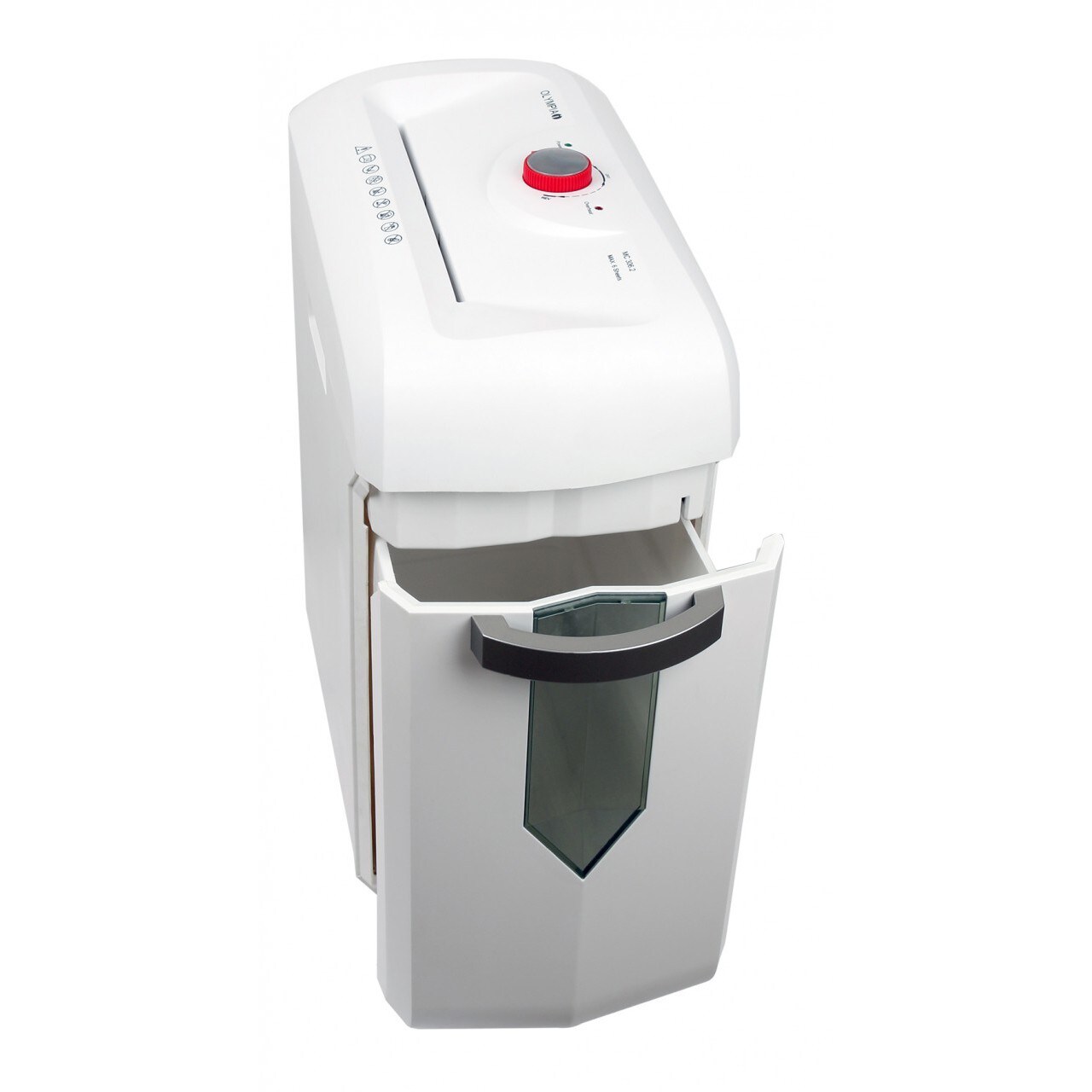 OLYMPIA MC 306.2 professioneller Aktenvernichter, Micro Partikelschnitt, bis 6 Blatt
