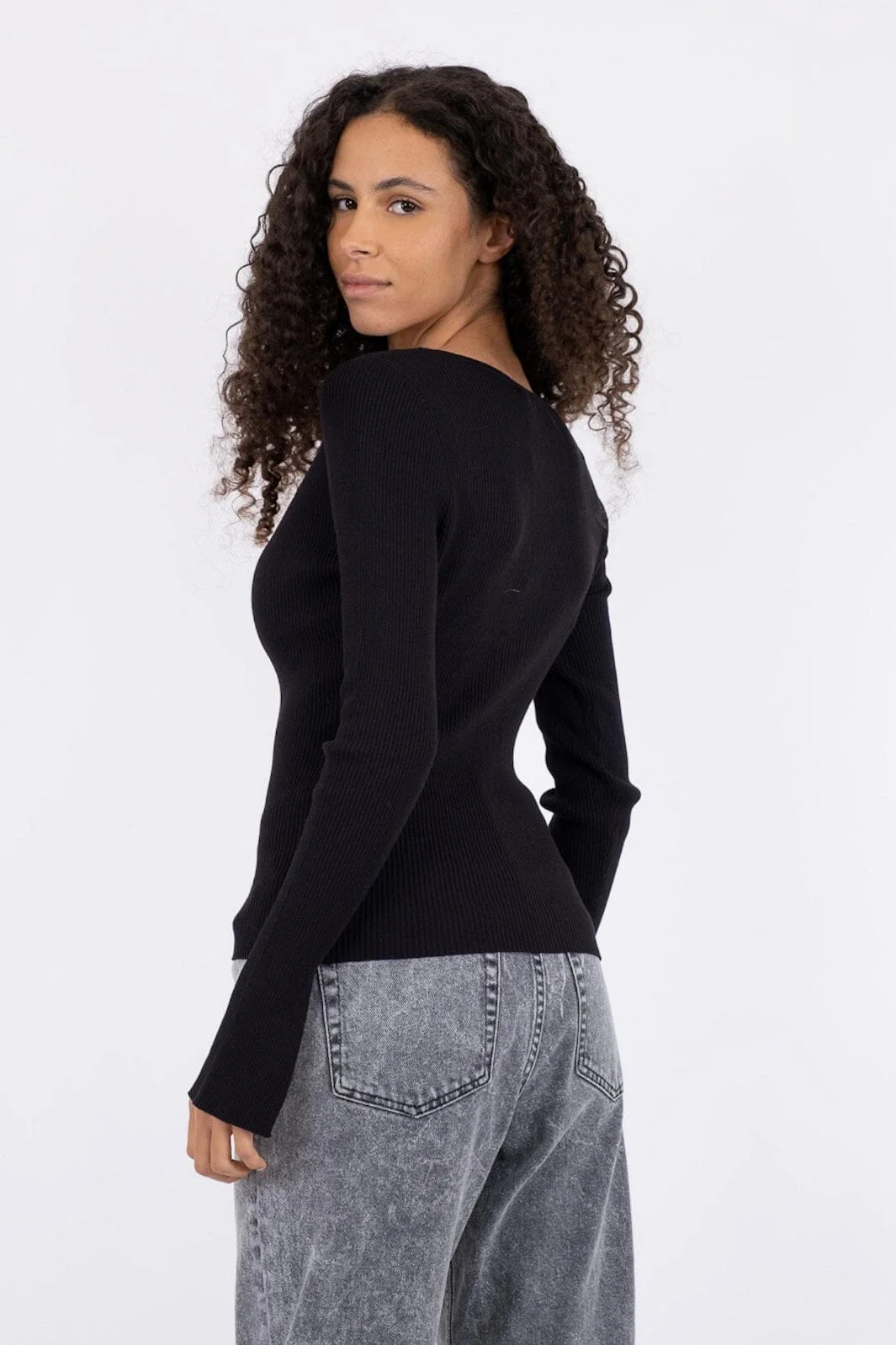 Neo Noir Shirley Knit Cardigan