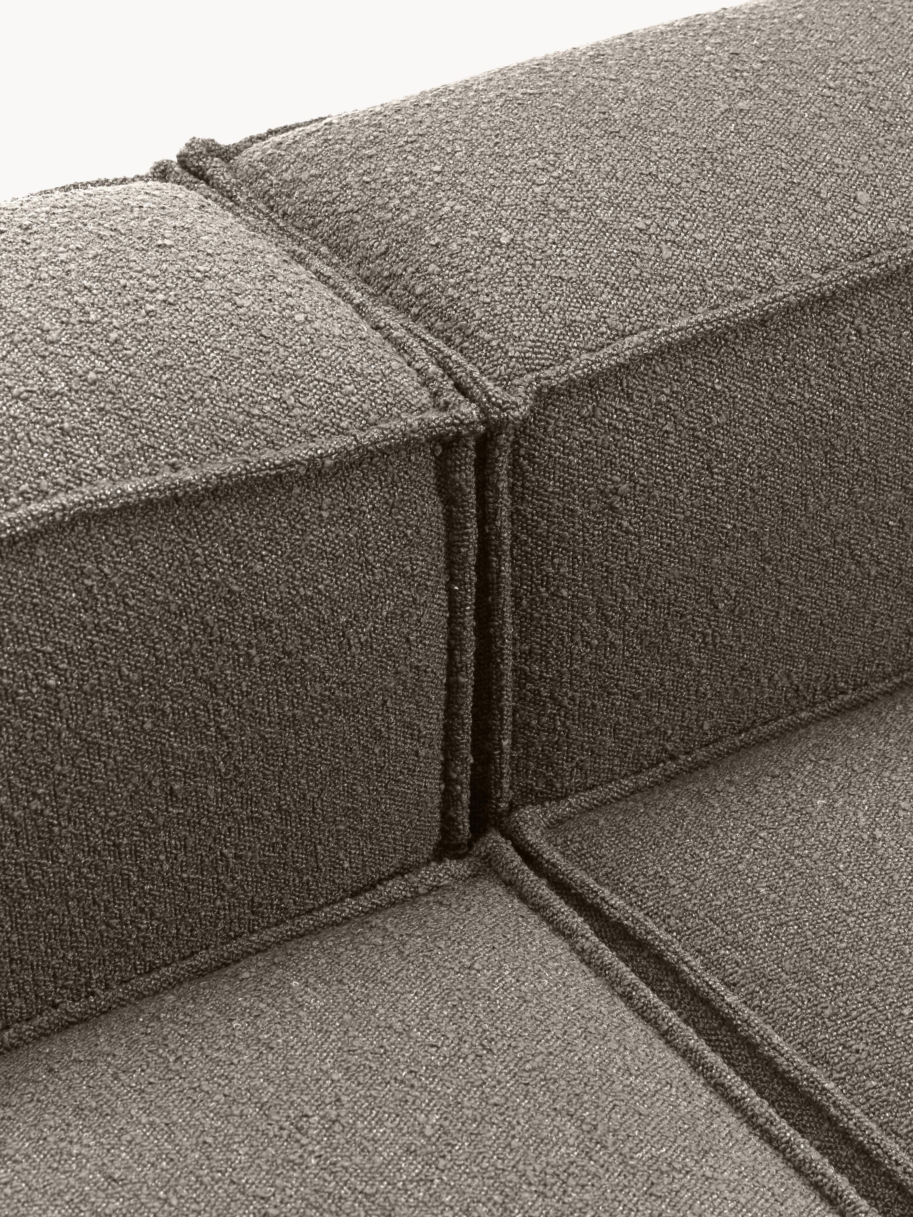 Bouclé modulaire hoekbank Lennon (2-zits)