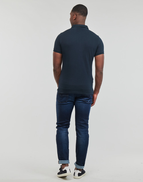 Superdry - CLASSIC PIQUE POLO - Marine
