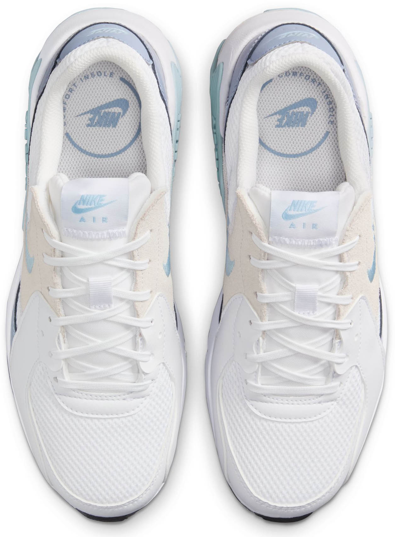 Air Max Excee Dame 138/White/LT Armory Blue/Ashen Slate/Black