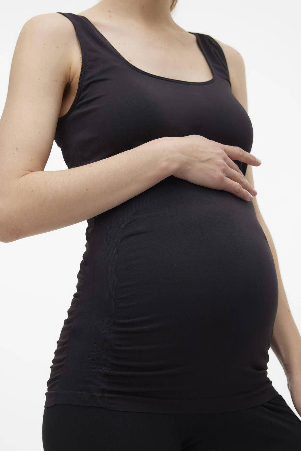 MAMALICIOUS zwangerschapshemd MLHEAL zwart