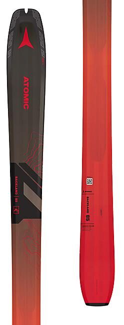 ATOMIC - SKI RANDO BACKLAND 85 BLACK/RED