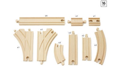 BRIO World 33402 Påbygningssett Baner og Veksler