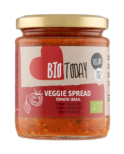 BioToday Veggie Spread Tomato-Basil 235GR