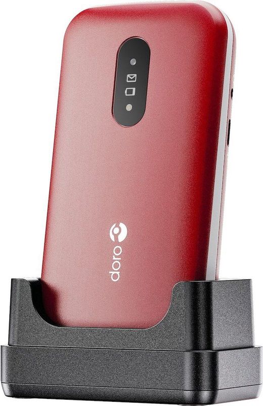 Doro - 2820 - Klaptelefoon - Rood - 4G
