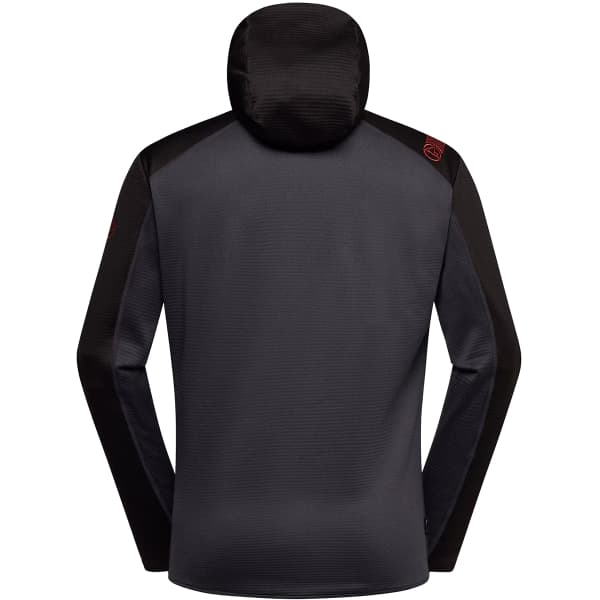 Veste polaire ski rando LA SPORTIVA UPENDO HOODY CARBON/CHERRY TOMATO