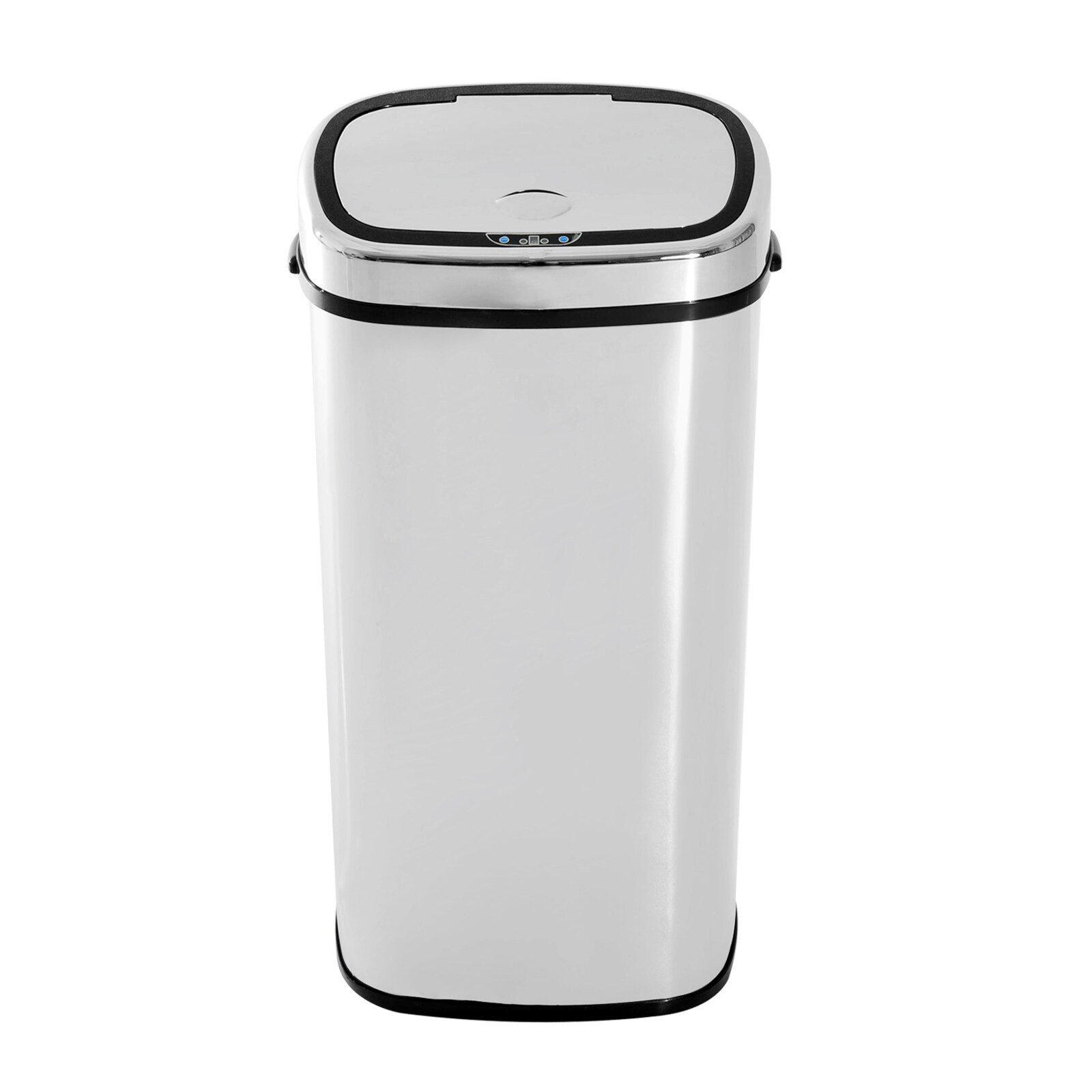 HOMCOM Mülleimer mit Sensor silber 40,5 x 29,5 x 78 cm (LxBxH)