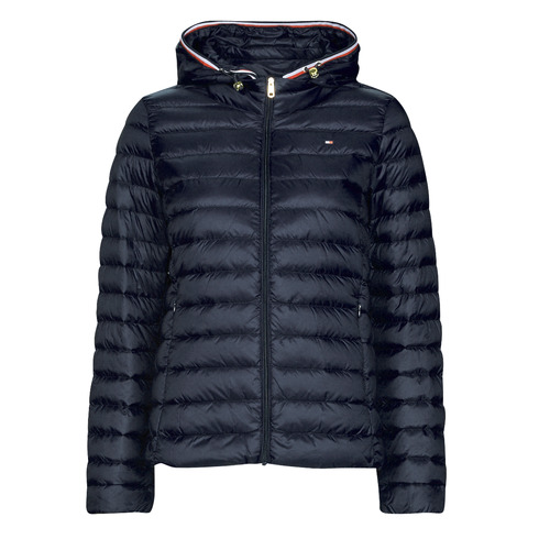 Tommy Hilfiger - CHEVRON SORONA TEDDY LINED MAXI - Marine