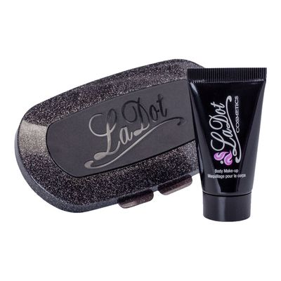 LaDot - Kit pour tatouage éphémère - tampon encreur + encre pour le corps 15 ml