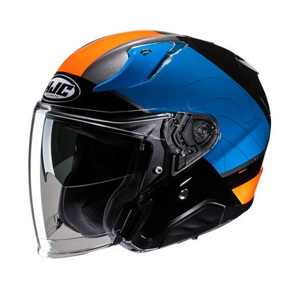 Casque Hjc RPHA31 - CHELET - Bleu / Orange