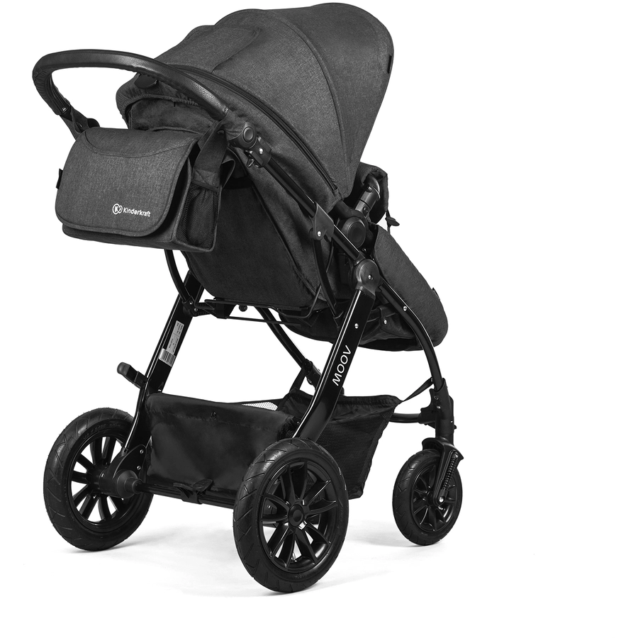 Kinderkraft Kombikinderwagen 3 in 1 Moov Black