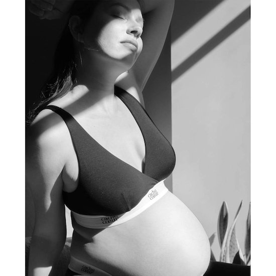 Brassière de maternité et d'allaitement Life   Noir        S   de               Cache Coeur